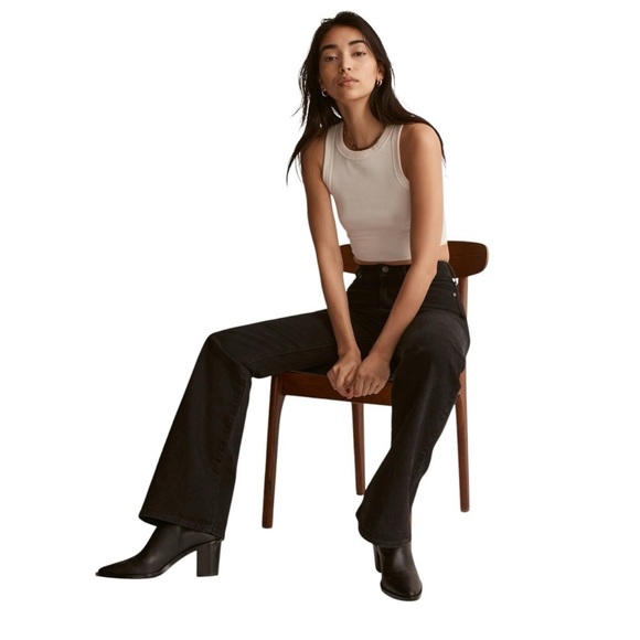 New! Madewell The Perfect Vintage Flare Jean in Sherborn Wash - Picture 3 of 11